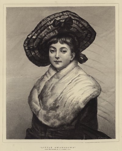 Pequeño cisne de George Adolphus Storey